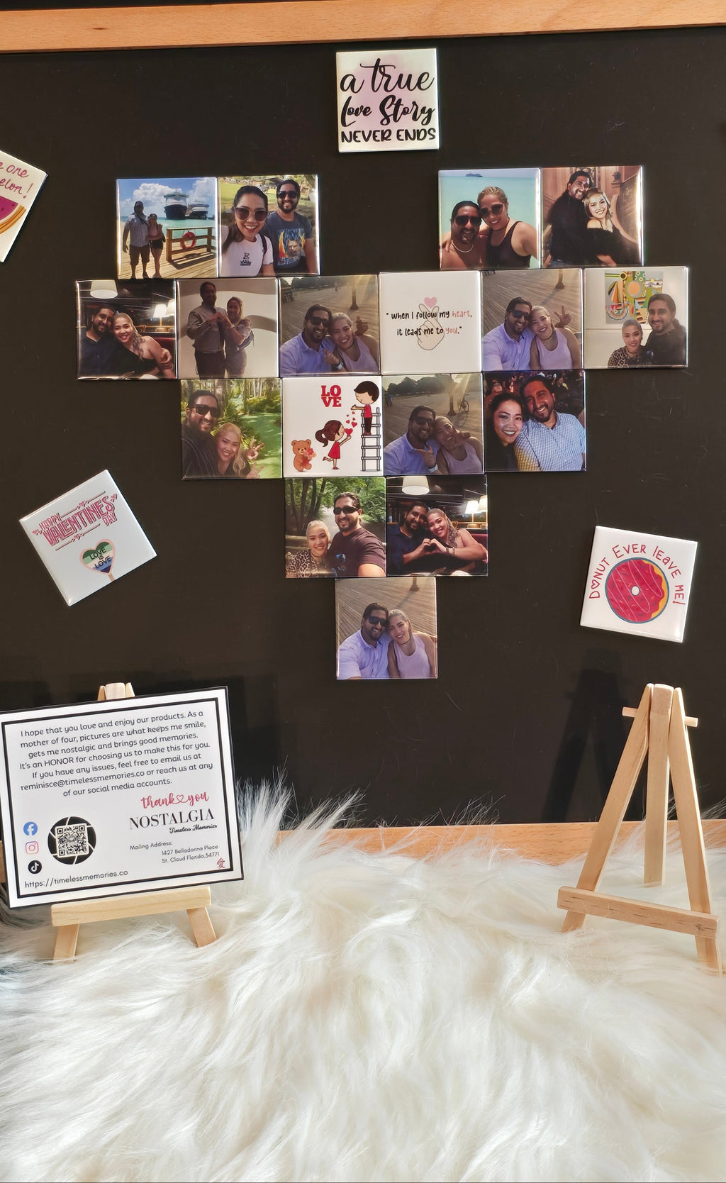 2x2" Customized Magnetic Photo